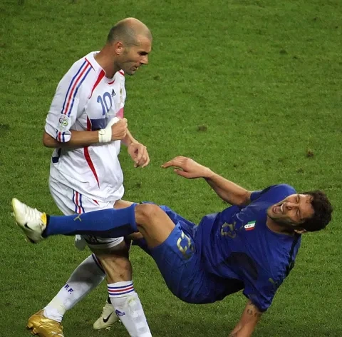 زيدان وماتيرازي Zidane and Materazzi
