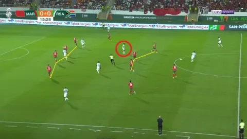 تحليل مباراة المغرب وجنوب أفريقيا 5