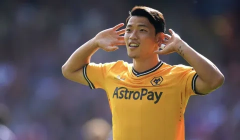 هوانج هي تشان مهاجم كوريا الجنوبية ونادي وولفرهامبتون (Getty)